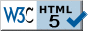 Valid HTML5 Transitional